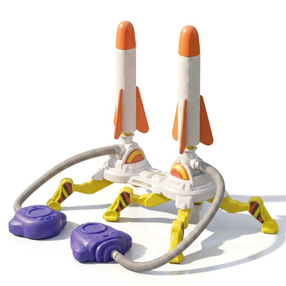 Playtrixlab® Children's Foot-stepping Rocket Toy