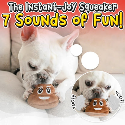 Playtrixlab® Farting Santa Poop Plush Toy