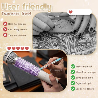 Playtrixlab® DIY Diamond Embroidery Pen