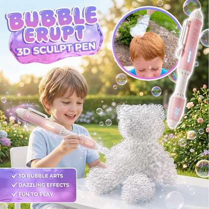Playtrixlab® Bubble Erupt 3D Sculpt Pen