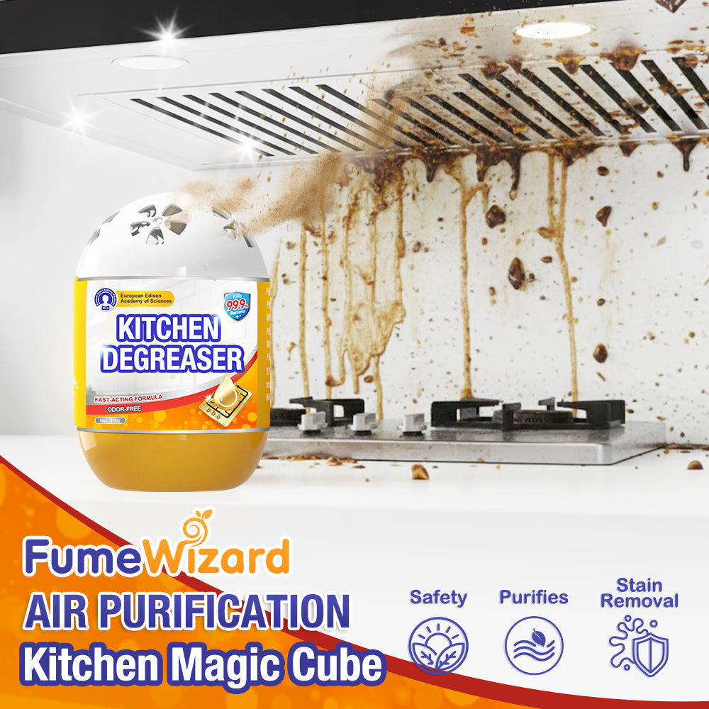 Playtrixlab® FumeWizard Air Purification Kitchen Magic Cube