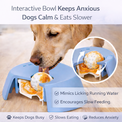 Playtrixlab® Anxiety Relief Dog Bowl