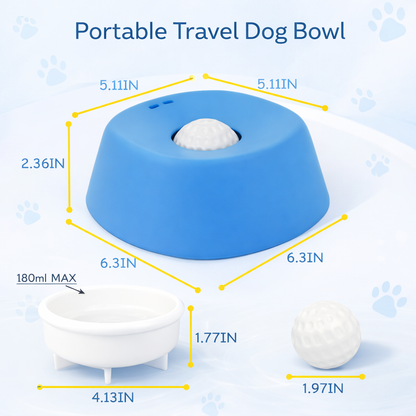 Playtrixlab® Anxiety Relief Dog Bowl