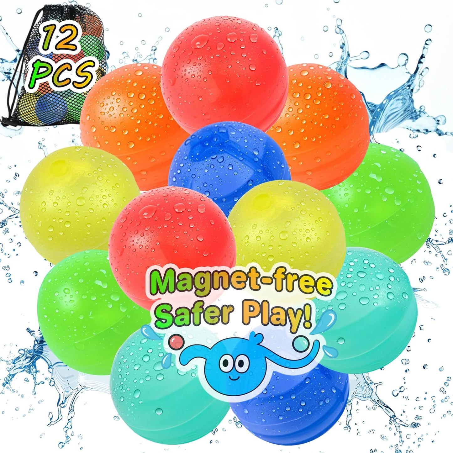 Playtrixlab® Reusable Water Balloons