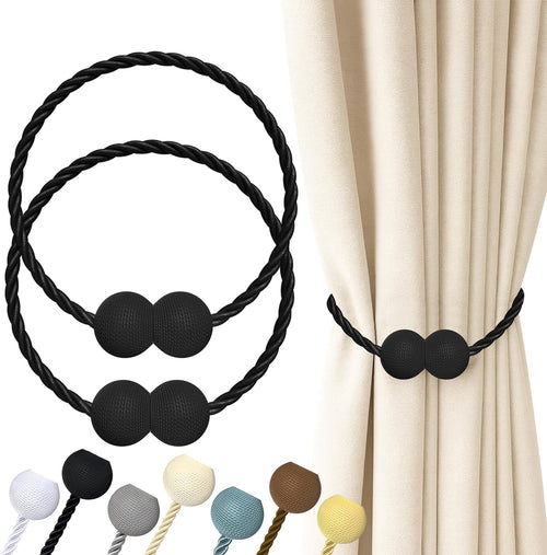 Playtrixlab® Magnetic Curtain Tiebacks