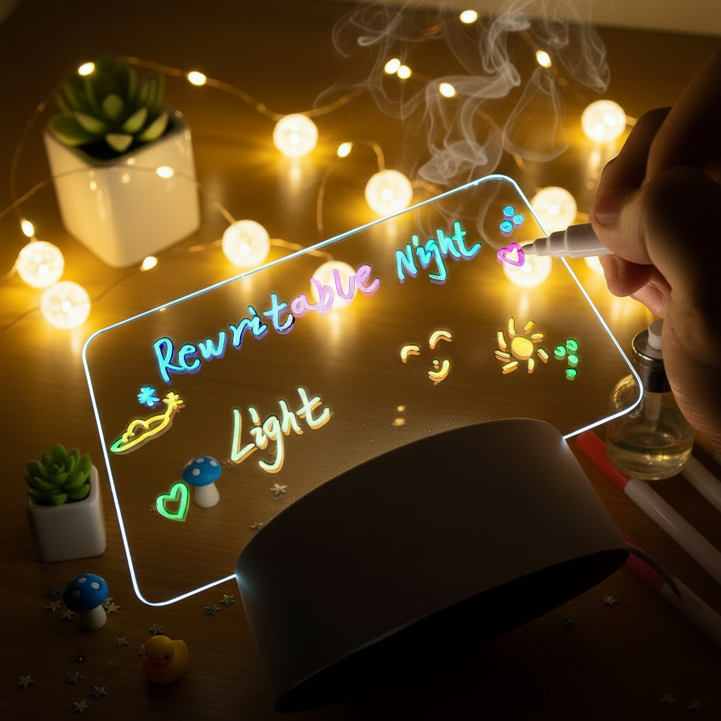 Playtrixlab® LED Drawing Board Night Light