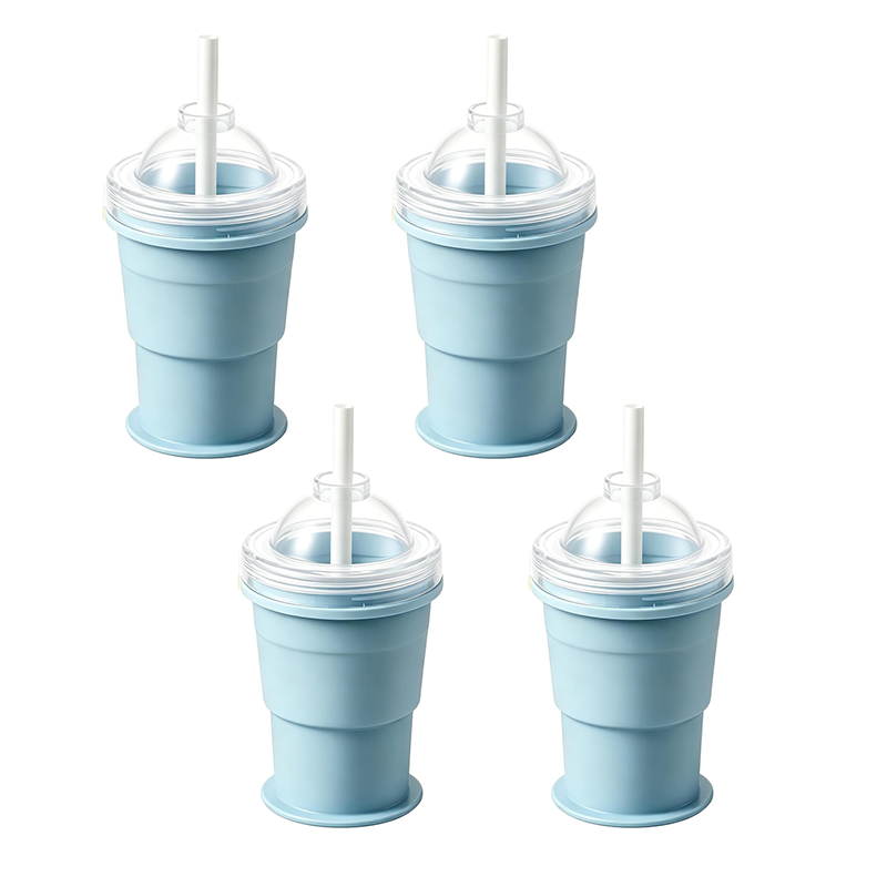Playtrixlab® Foldable Silicone Cup With Ice Ball Mold🧊