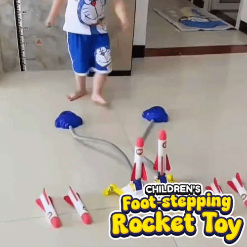 Playtrixlab® Children's Foot-stepping Rocket Toy 🚀