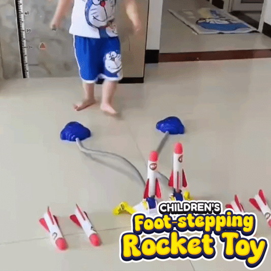 Playtrixlab® Children's Foot-stepping Rocket Toy 🚀