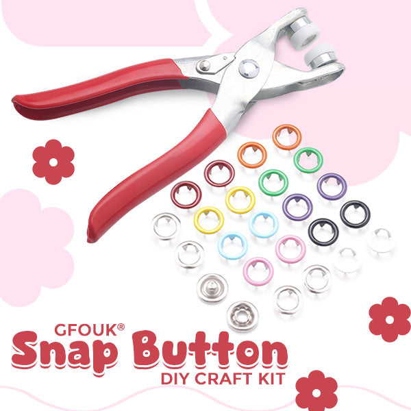 Playtrixlab® Snap Button DIY Craft Kit