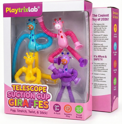Playtrixlab® Telescope Suction Cup Toy
