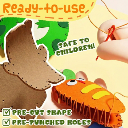 Playtrixlab® Doll Sewing DIY Toy Kit