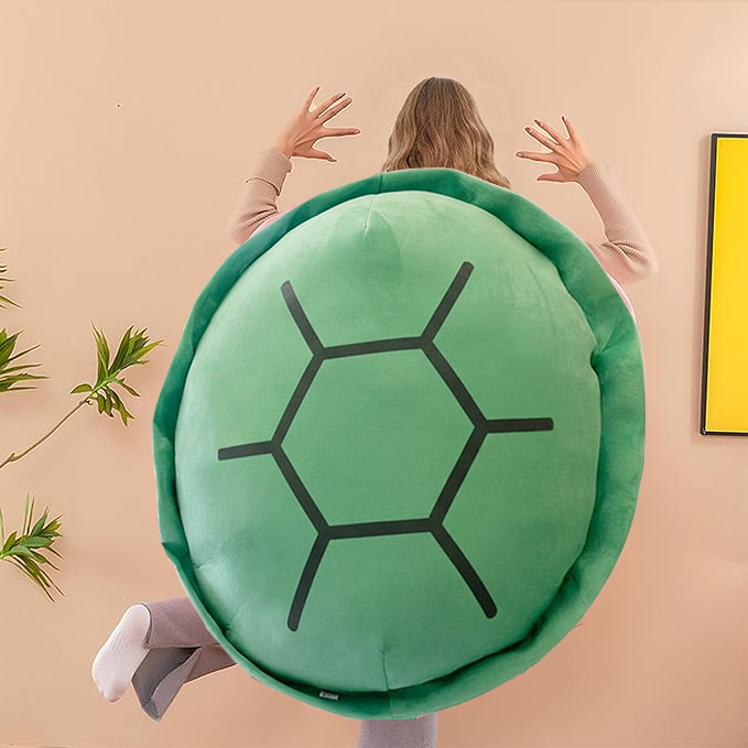 Playtrixlab® Wearable Turtle Plush