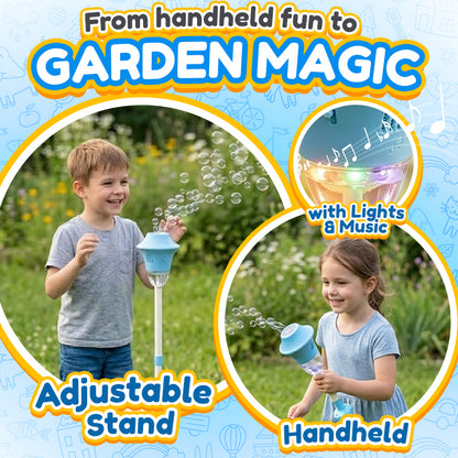 Playtrixlab® Automatic Handheld Bubble Machine for Kids