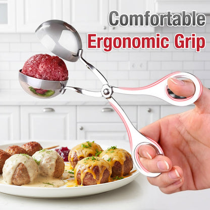 Playtrixlab® Stainless Steel Cross Meatball Maker