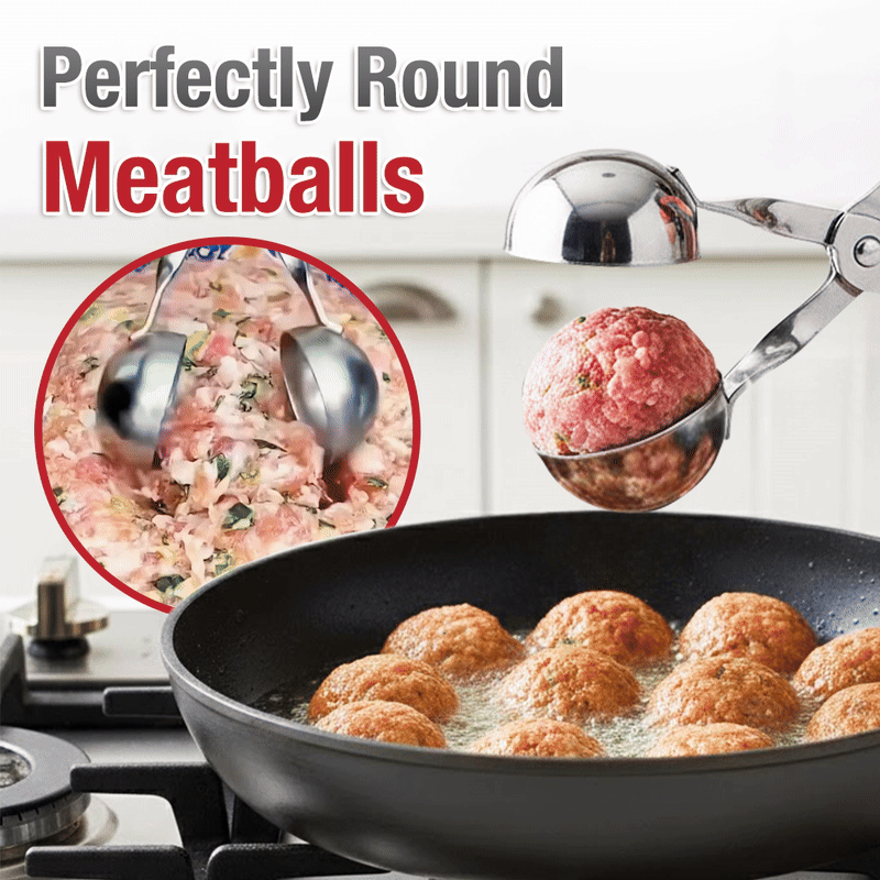 Playtrixlab® Stainless Steel Cross Meatball Maker