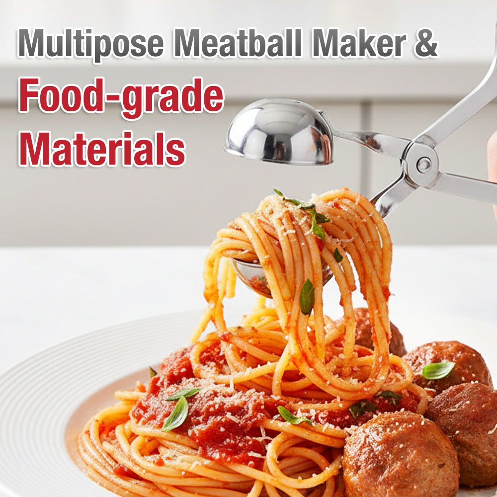 Playtrixlab® Stainless Steel Cross Meatball Maker