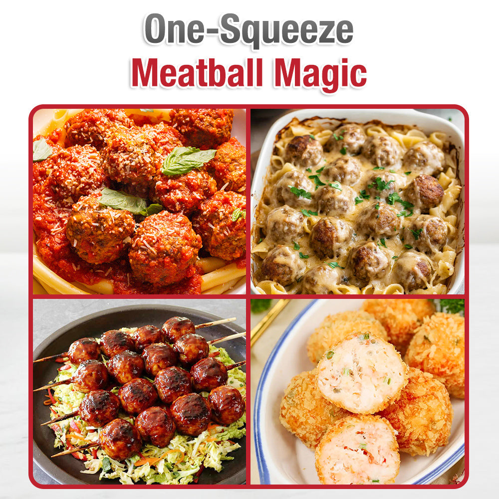 Playtrixlab® Stainless Steel Cross Meatball Maker