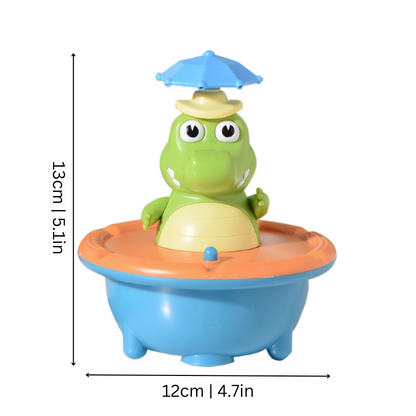 Playtrixlab® Froggle Spinning Bath Toy