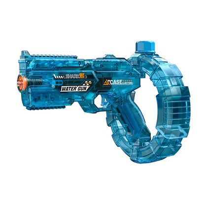 Playtrixlab® Mechanical Electric Water Gun🔫Automatic Water Blaster with Strobe Lights