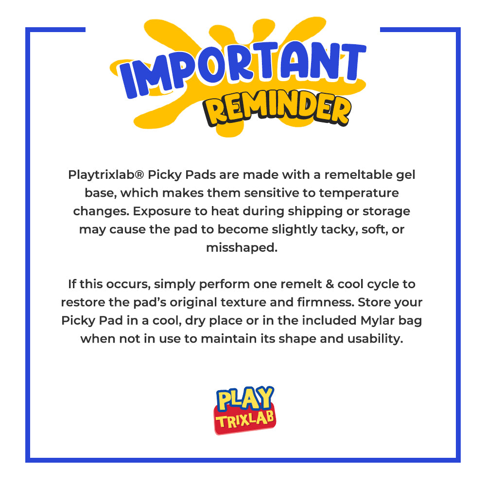 Playtrixlab® Reuseable Picky Pad with Over 300 Beads