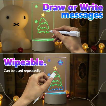 Playtrixlab® LED Drawing Board Night Light