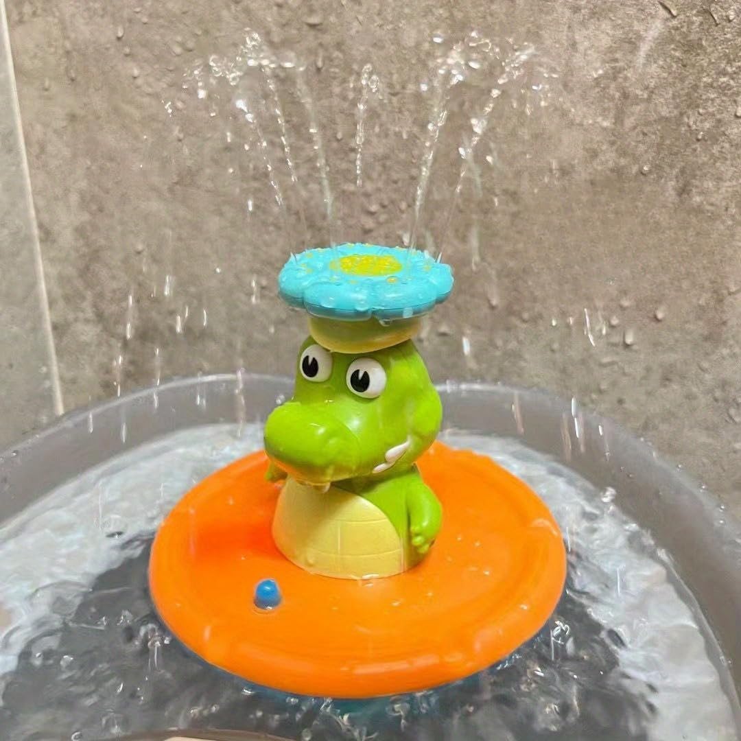 Playtrixlab® Froggle Spinning Bath Toy