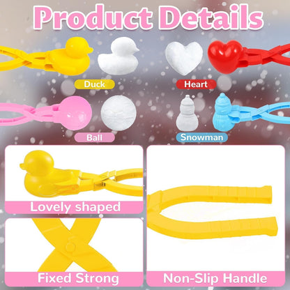 Playtrixlab® Snowball Maker 4pcs Set