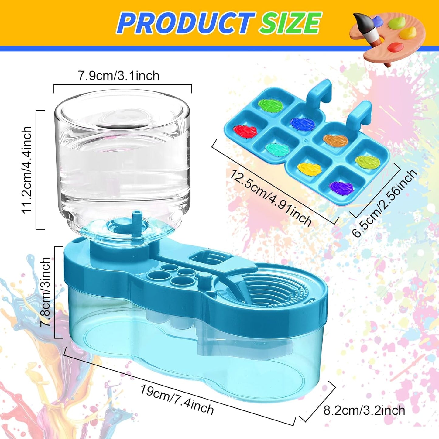 Playtrixlab® Brush Rinser
