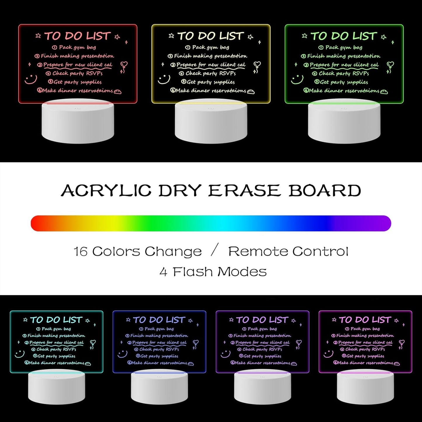 Playtrixlab® LED Drawing Board Night Light