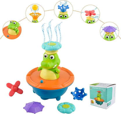 Playtrixlab® Froggle Spinning Bath Toy