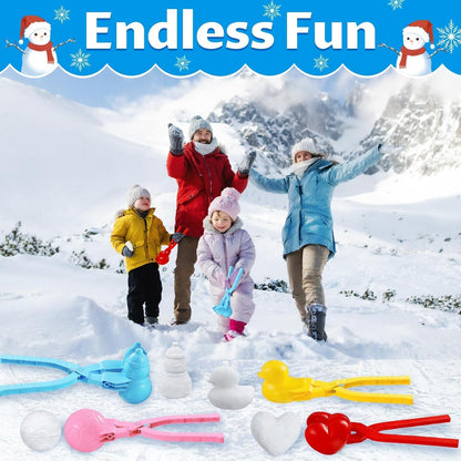 Playtrixlab® Snowball Maker 4pcs Set