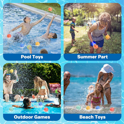 Playtrixlab® Reusable Water Balloons