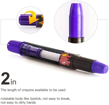 Playtrixlab® Washable Crayons Set