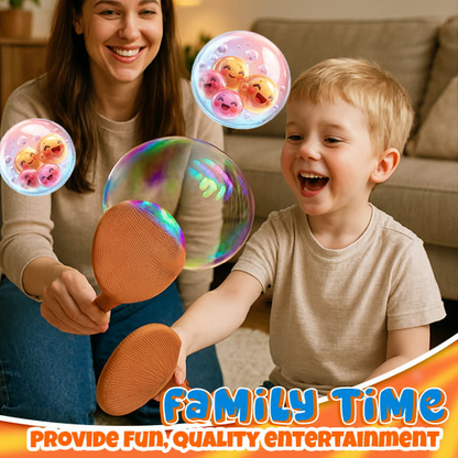 Playtrixlab® Fun Magic Bubble Bounce Ping Pong Set