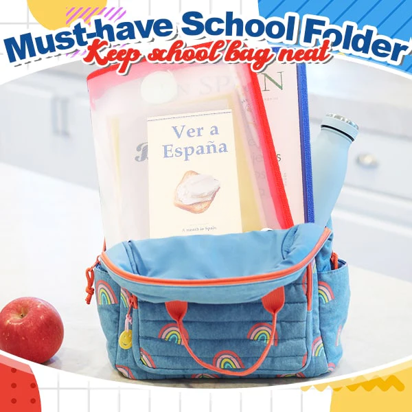 Playtrixlab® Stationery Organizer Folder Bag
