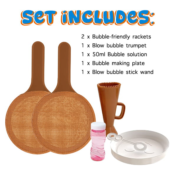 Playtrixlab® Fun Magic Bubble Bounce Ping Pong Set