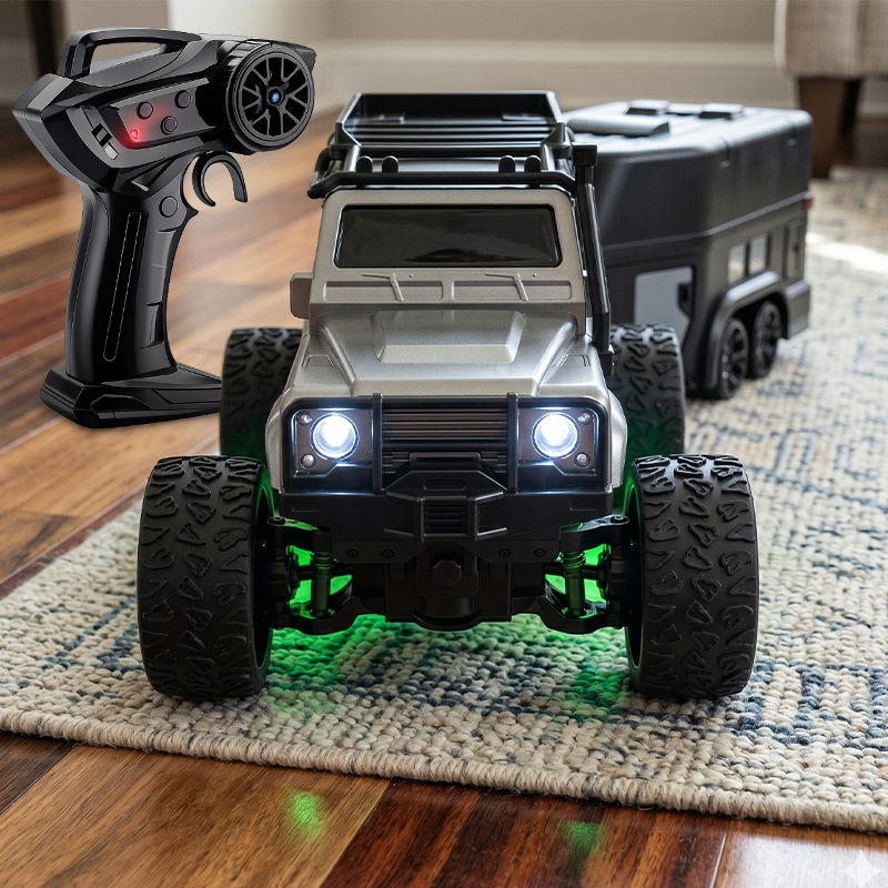Playtrixlab® Nano G-Wagon🛞1/64 Scale Desk Crawler