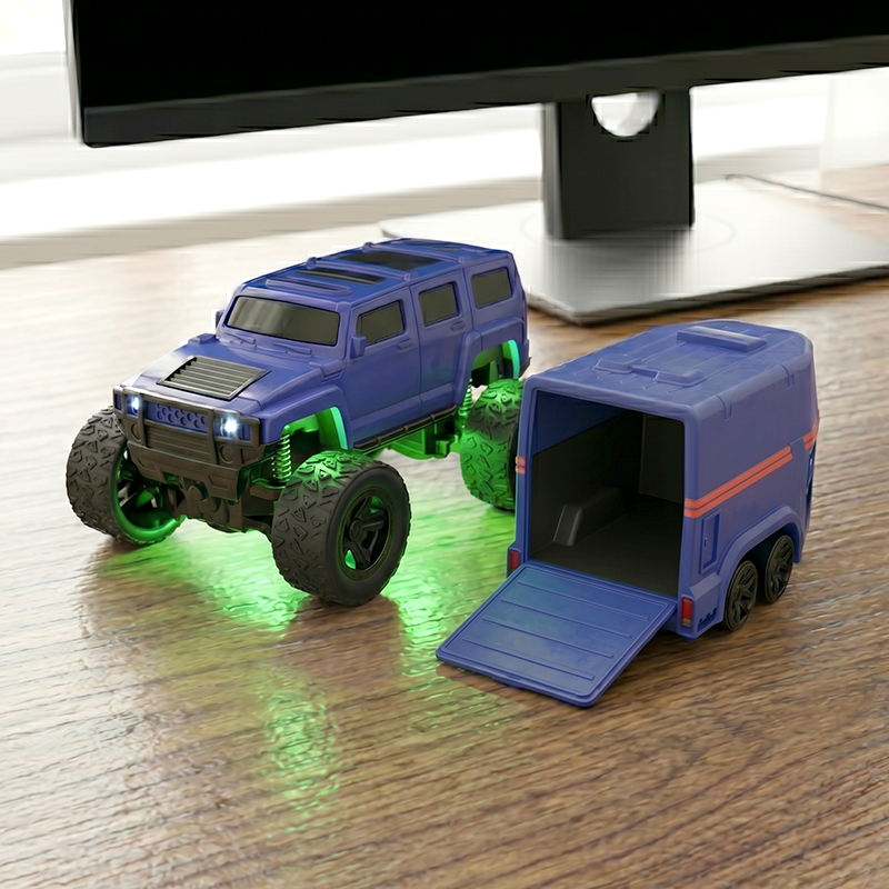 Playtrixlab® Nano G-Wagon🛞1/64 Scale Desk Crawler