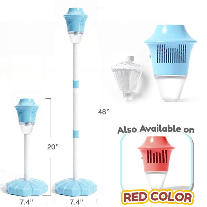 Playtrixlab® Automatic Handheld Bubble Machine for Kids
