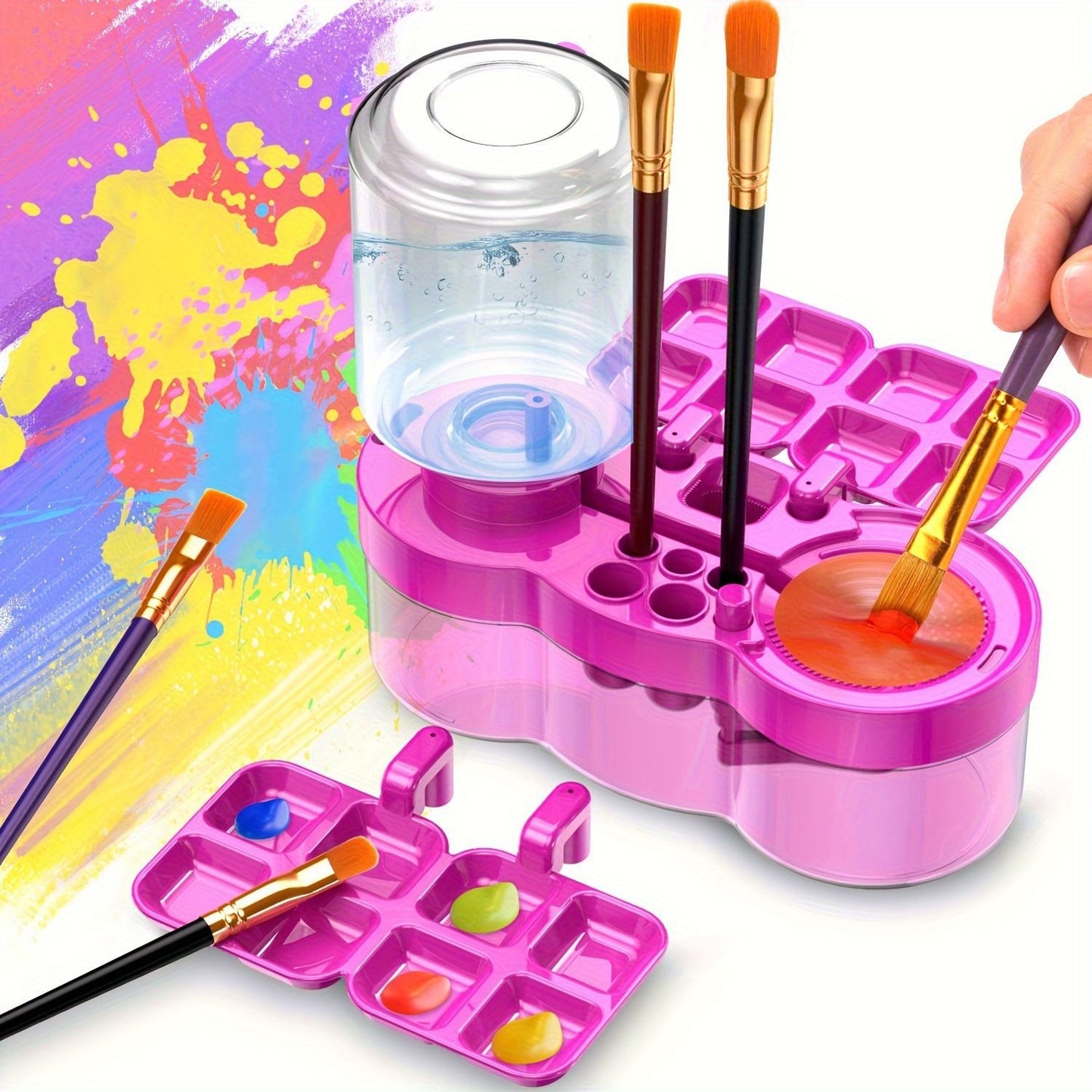 Playtrixlab® Brush Rinser
