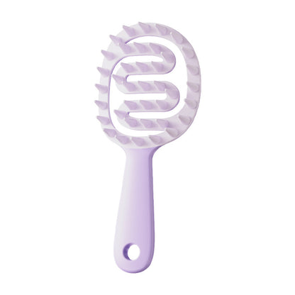 Playtrixlab® Hollow Out Shampoo Brush Scalp Massager