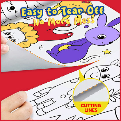 Playtrixlab® 3M Children's Drawing Roll