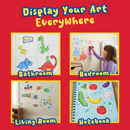 Playtrixlab® 3M Children's Drawing Roll