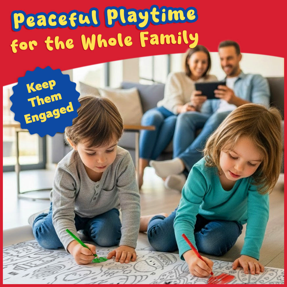 Playtrixlab® 3M Children's Drawing Roll