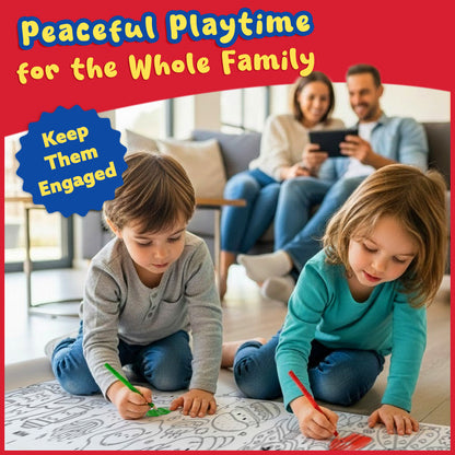 Playtrixlab® 3M Children's Drawing Roll