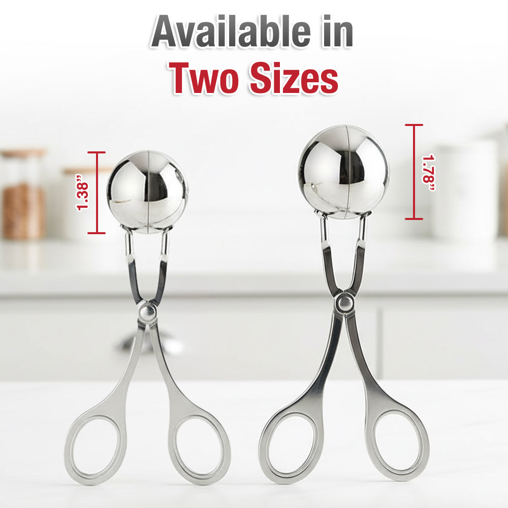 Playtrixlab® Stainless Steel Cross Meatball Maker