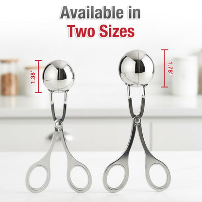 Playtrixlab® Stainless Steel Cross Meatball Maker