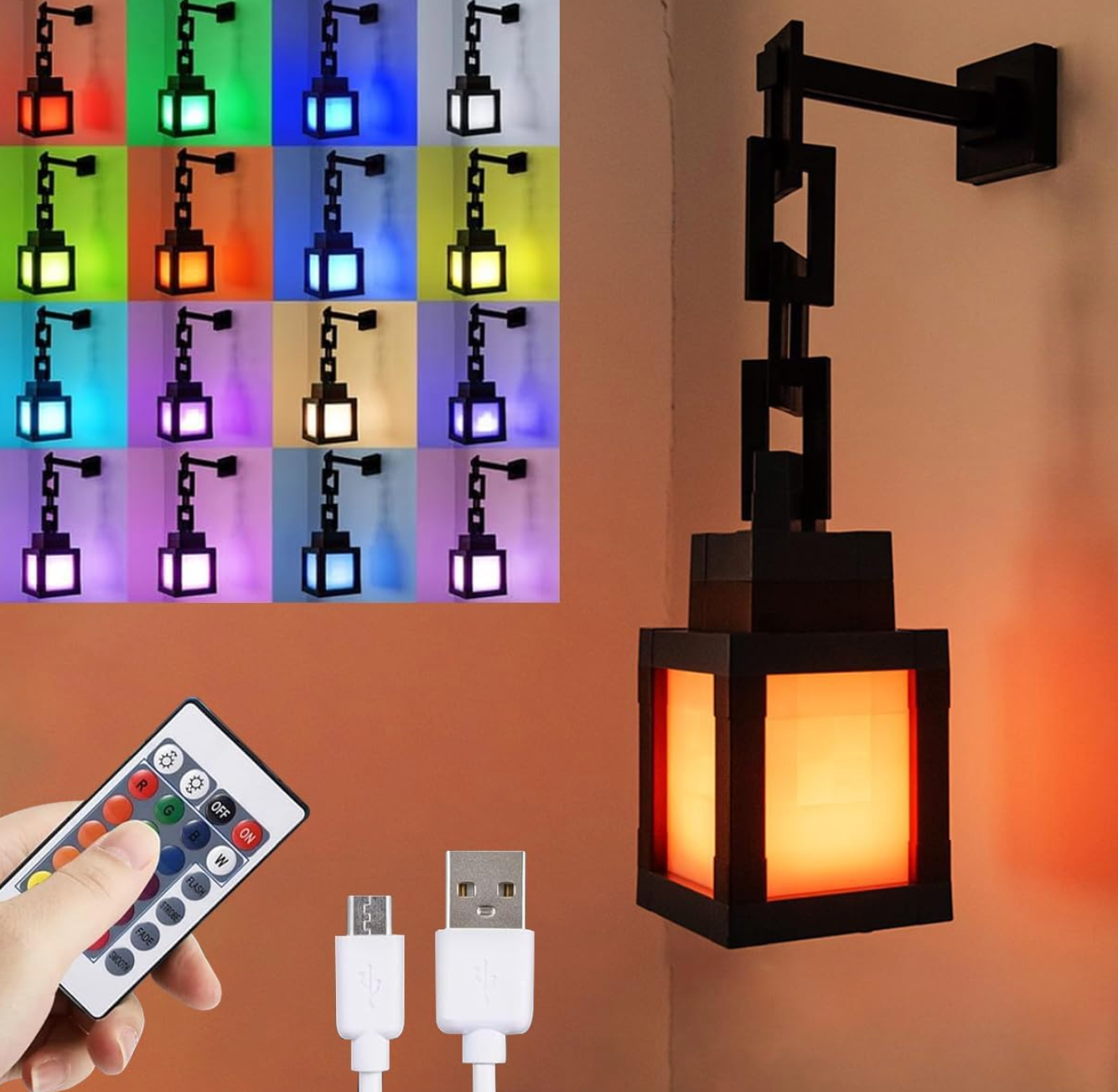 Playtrixlab® Chroma Píxelgeist Glow Lamp