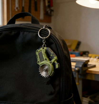 Playtrixlab® EDC Mini Functional Power Tool Keychain